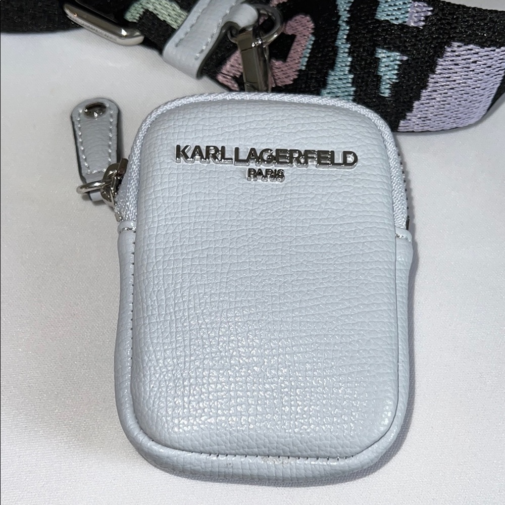 Karl Lagerfeld Crossbody Bag With A Pouch - Picture 12 of 17